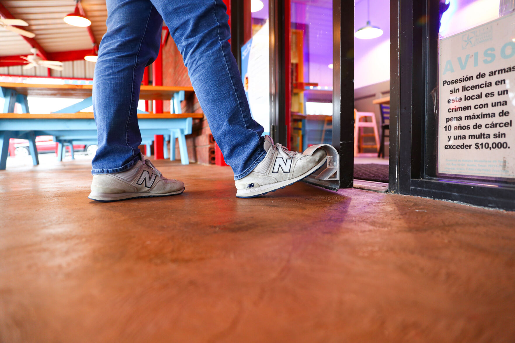 Aggies develop hands-free door opener